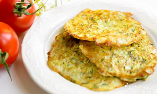 Оладушки из кабачков в сковороде за 15 минут
